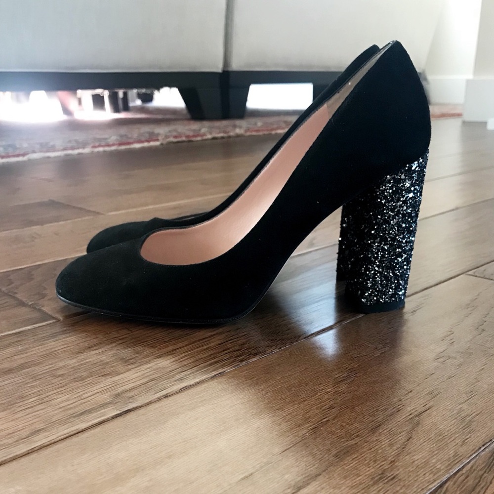 Kate Spade Bakki Suede Glitter Heel